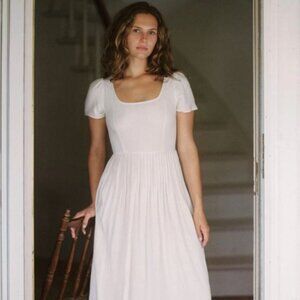 Christy Dawn Scarlet Dress in Eggshell